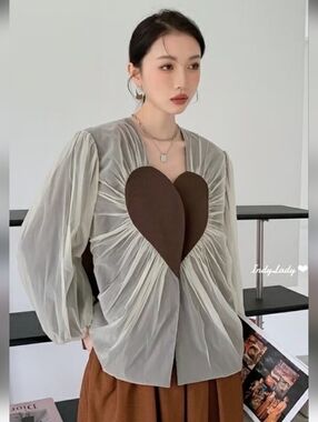 Lingyi Li Gossamer-topped Jacket Size Medium